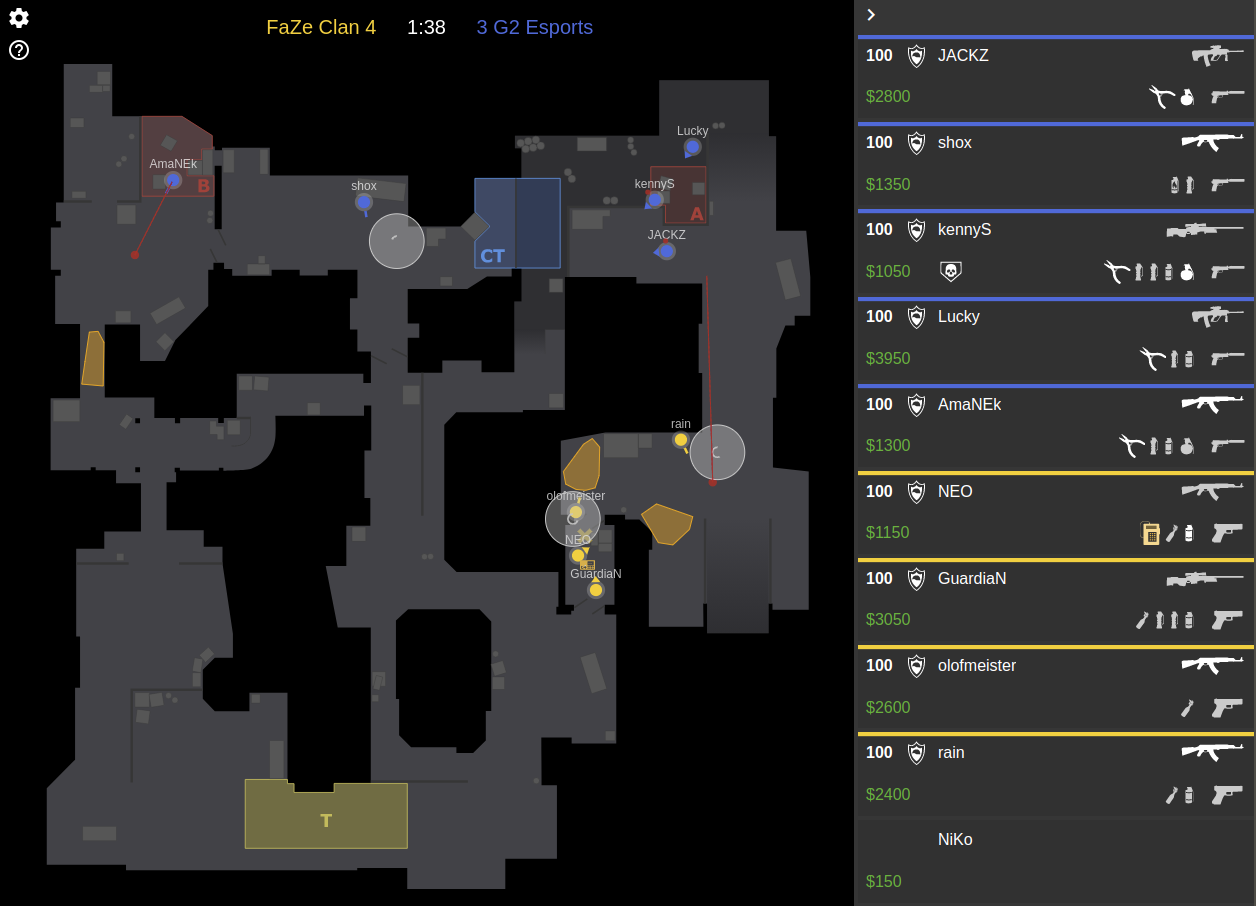 Image showing ESL9 G2 vs FaZe